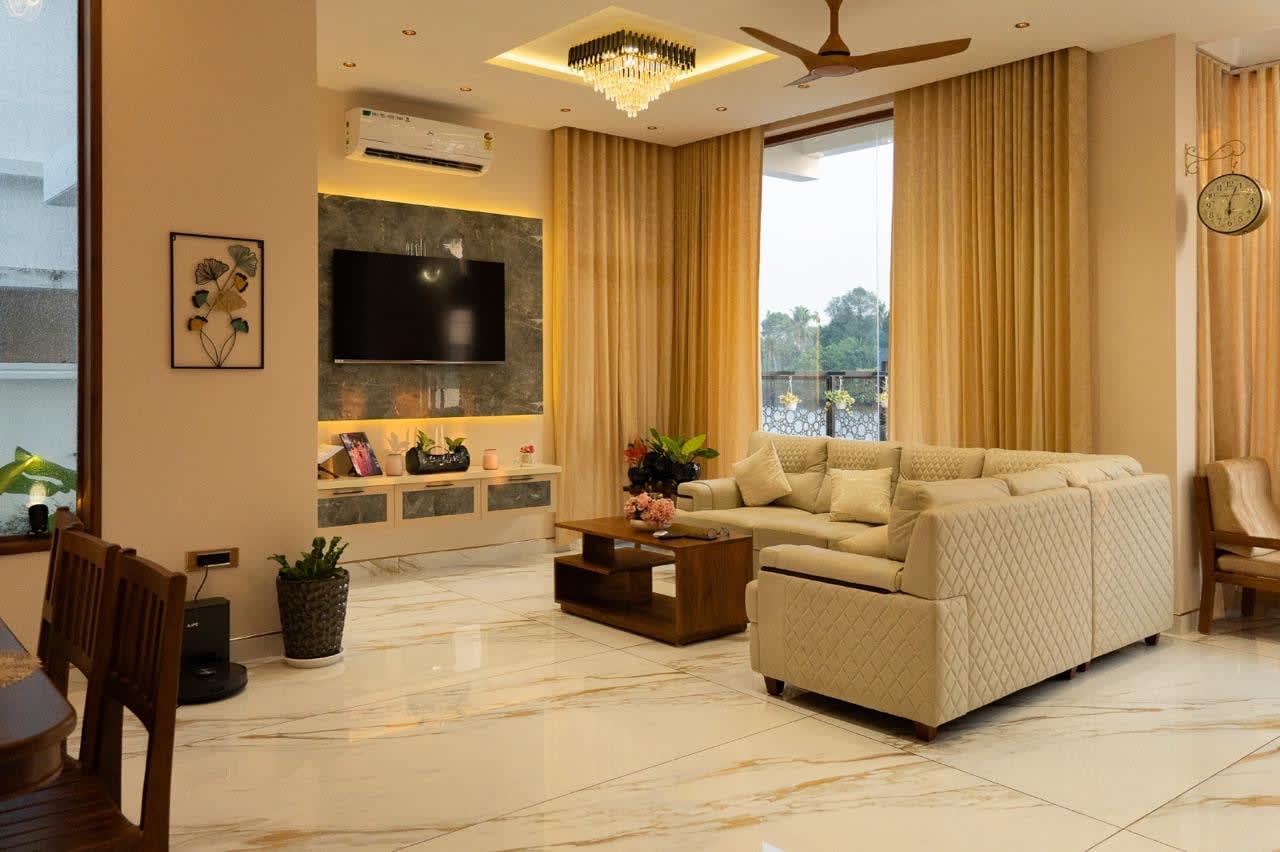 An ultra-luxury waterfront villa on the backwaters of Kochi .